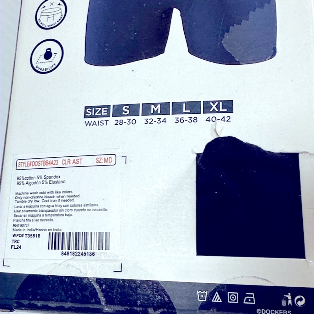 NWT Dockers 4-pk Boxer Briefs M - Picture 5 of 7